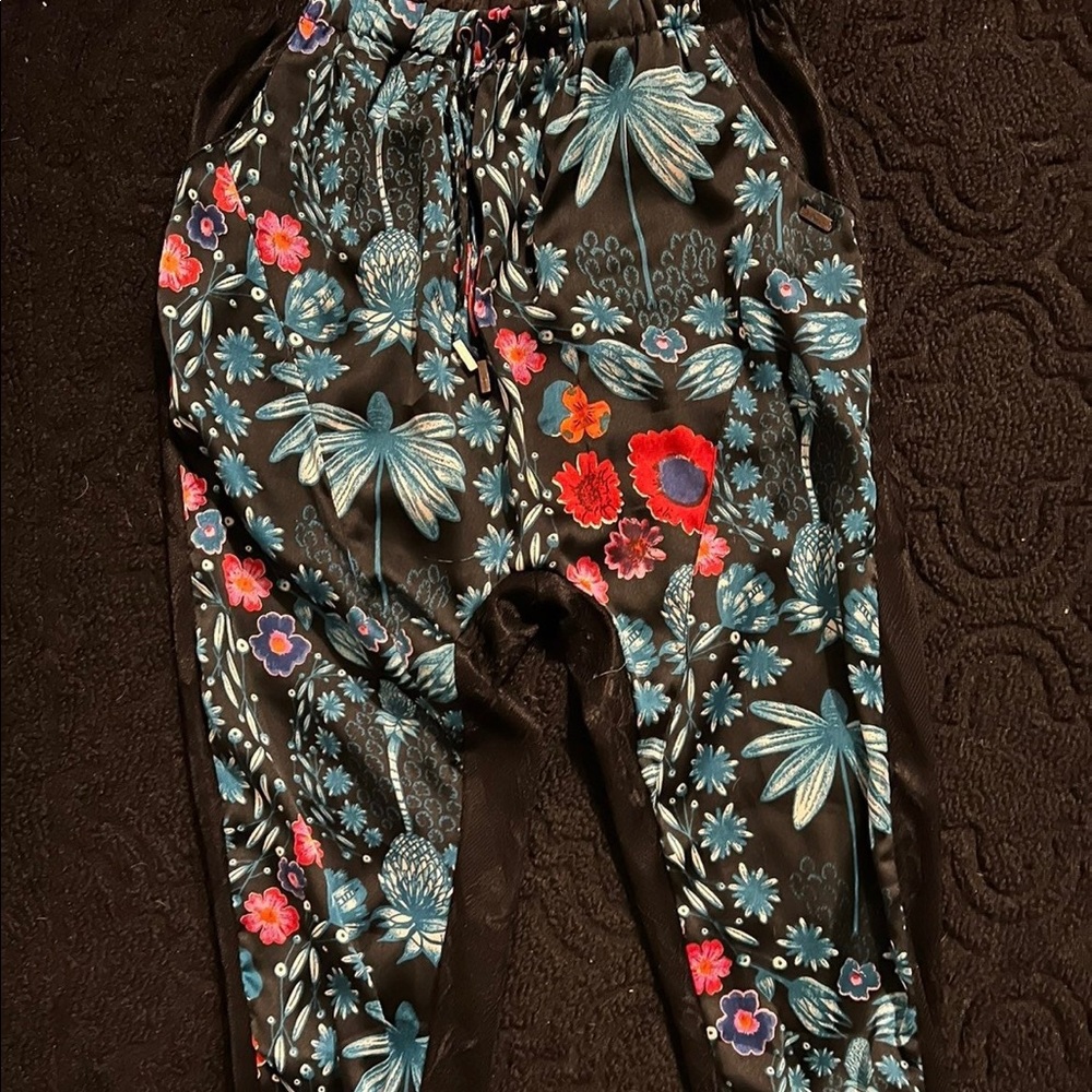 Silk Printed Custo Barcelona Pants
